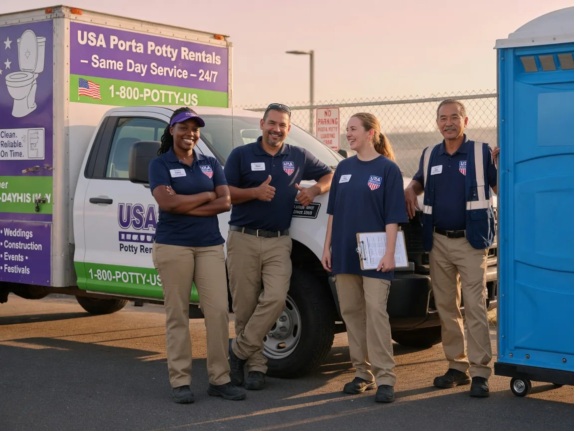 Porta Potty Rental company in Mapleton, IL